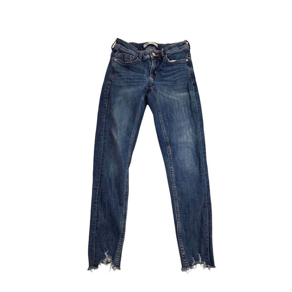Zara Size 4 Women's Distressed Skinny Jeans